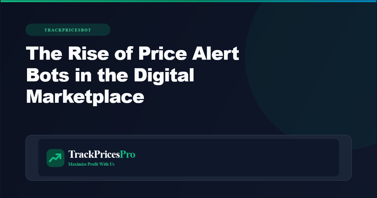 Empowering Consumers: The Rise of Price Alert Bots in the Digital Marketplace