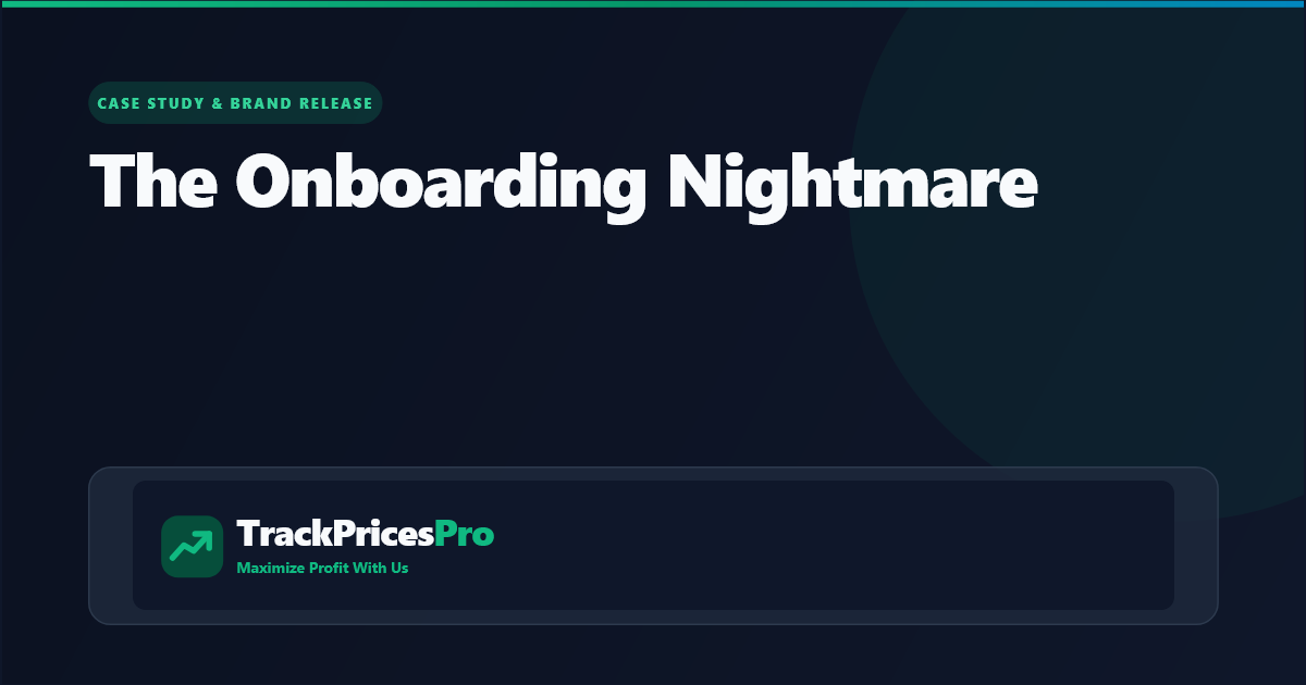 The Onboarding Nightmare: Why Competitor Price Tracking Tools Fail E-Commerce Stores